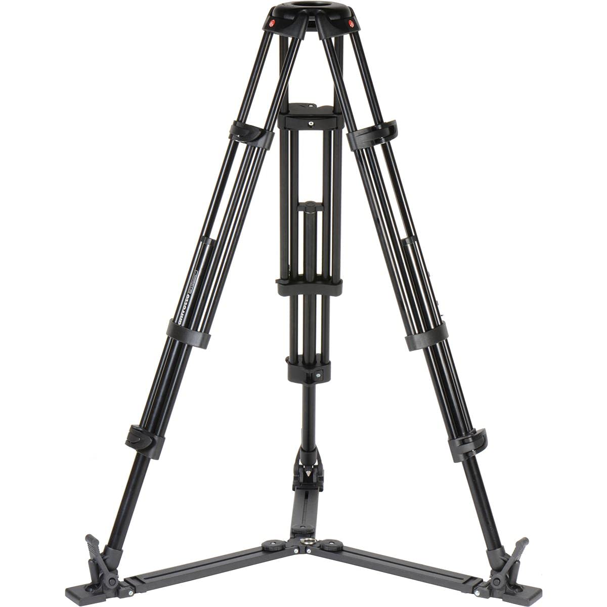 Manfrotto Mvh502A,546Gb 1 Professional Fluid Video System With Aluminum Tripod And Ground Spreader (Black)